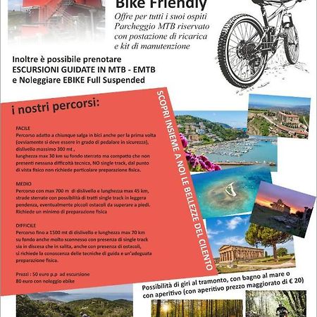 Villa Luna Rossa Agropoli Esterno foto